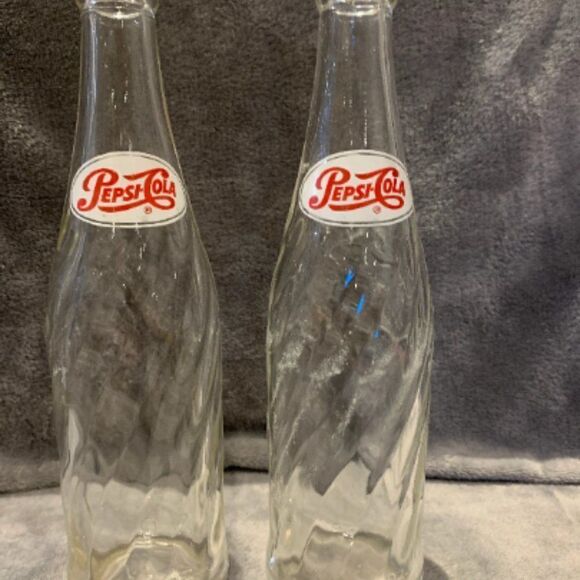 ANTIQUE 1960’s swirl Pepsi Cola bottle 12oz - Picture 2 of 3